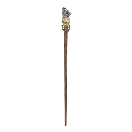 IOEUIWP Zauberer Kristallstein Holz Zauberstab Cosplay Zubehör Hexe Magische Edelsteine ​​Stock Professor Zauberstäbe Cosplay-Kostüm-Zubehö(Color4) von IOEUIWP