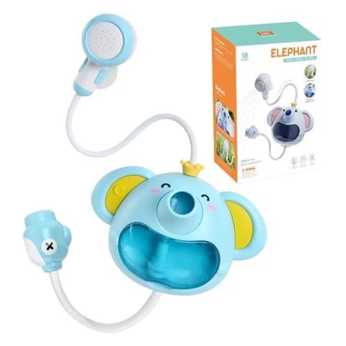 IOIUSKKU Kleine Elefantendusche, Wasserspiel Artefakt, sicheres Batteriefach, elektrische Elefantendusche, ABS Kinder Duschspielzeug IOIUSKKU Kleine Elefantendusche, Wasserspiel Artefakt, sicheres Batteriefach, elektrische Elefantendusche, ABS Kinder Duschspielzeug von IOIUSKKU