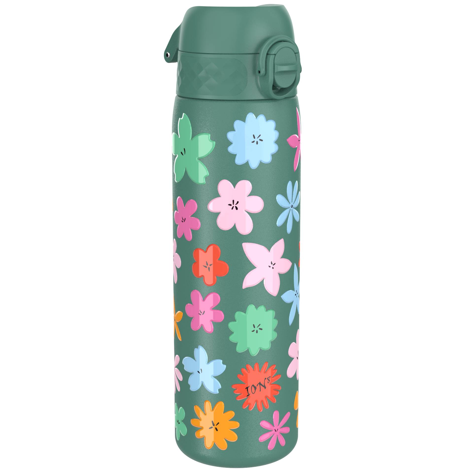ion8 Wasserflasche Edelstahl 600 ml grün von ion8