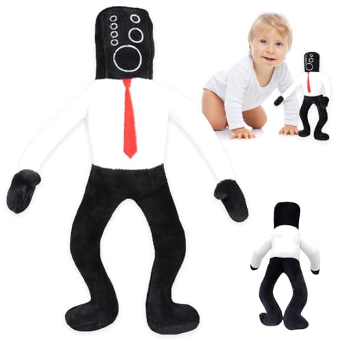 IOSCDH Ski-bidi-Toilet Figures, 25cm Ski-bidi TOI-let Plush Cbosnf Plush Horse Camera Man Plüschtier Weich TOI-let Plush Toy Innovative Plüsch Kuscheltier Puppe Geschenk Für Kinder Ab 3 Jahren (B) von IOSCDH