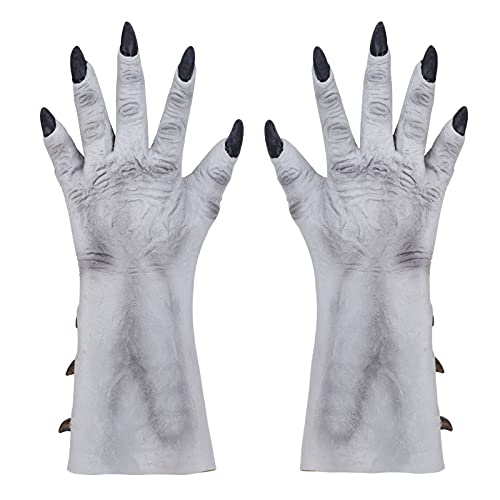 Halloween Kostüm Cosplay Monster Handschuhe Gruselig Paw Hands Schrecklich Handschuhe mit Nägeln Kostüm Cosplay Requisiten Erwachsene Teens Teufelskralle Karneval Thema Party Weihnachts Halloween Halloween Kostüm Cosplay Monster Handschuhe Gruselig Paw Hands Schrecklich Handschuhe mit Nägeln Kostüm Cosplay Requisiten Erwachsene Teens Teufelskralle Karneval Thema Party Weihnachts Halloween von IPENNY