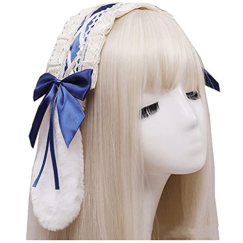 IPENNY Lolita Stirnband Haarreif Haarband Maid Gothic Cosplay Hasenohren Kopfbedeckung Kopfschmuck Haarschmuck Süße Rüschen Spitze Satin Bowknot Lace Hair Hoop Party für Frauen Mädchen Accessories IPENNY Lolita Stirnband Haarreif Haarband Maid Gothic Cosplay Hasenohren Kopfbedeckung Kopfschmuck Haarschmuck Süße Rüschen Spitze Satin Bowknot Lace Hair Hoop Party für Frauen Mädchen Accessories von IPENNY