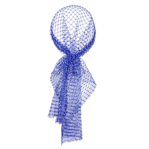 IPENNY Mesh Strass Stirnband Hüte für Frauen und Herren Glitzer Elastische Breite Kopftücher Kristall Haar Wraps Schal Netzhüte Stretch Strasssteine Turban Cap zum Party und Nachtclub IPENNY Mesh Strass Stirnband Hüte für Frauen und Herren Glitzer Elastische Breite Kopftücher Kristall Haar Wraps Schal Netzhüte Stretch Strasssteine Turban Cap zum Party und Nachtclub von IPENNY