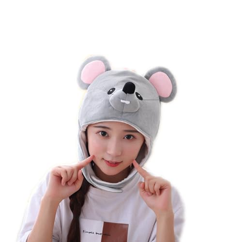 Kostüm aus Plüsch, Fotorequisiten, Cosplay, Mütze in Cartoon-Form, niedliche Tiere, für Fotos, Partys und Geschenke Kostüm aus Plüsch, Fotorequisiten, Cosplay, Mütze in Cartoon-Form, niedliche Tiere, für Fotos, Partys und Geschenke von IPENNY