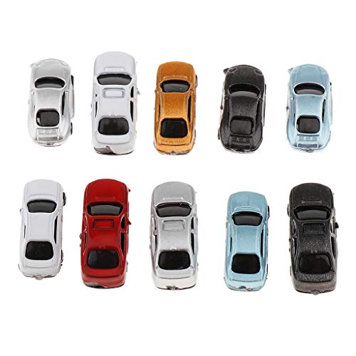 IPOTCH 10pcs Mini Auto Modell Modellauto Kinder Spielzeug Geschenke - 1: 150 von IPOTCH