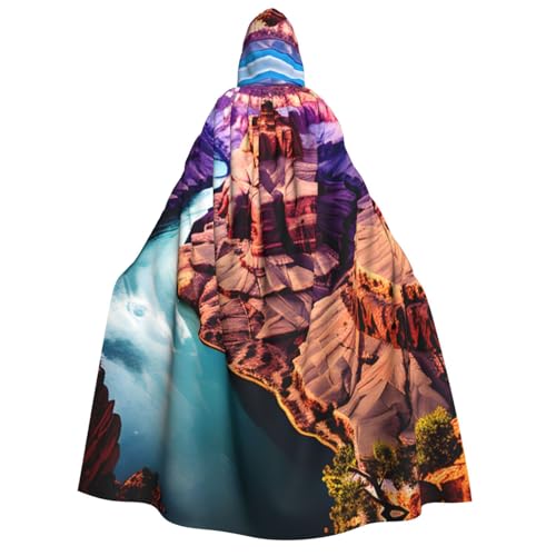 IPPONGET Beauty Grand Canyon Unisex Kapuzenumhang für Erwachsene für Halloween Cosplay Renaissance Messen mit Kapuze IPPONGET Beauty Grand Canyon Unisex Kapuzenumhang für Erwachsene für Halloween Cosplay Renaissance Messen mit Kapuze von IPPONGET