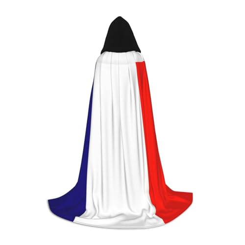IPPONGET Kapuzenumhang mit französischer Flagge, Karneval, Mottoparty, Dekoration, Vampir, Rollenspiel, Gothic, Cosplay IPPONGET Kapuzenumhang mit französischer Flagge, Karneval, Mottoparty, Dekoration, Vampir, Rollenspiel, Gothic, Cosplay von IPPONGET