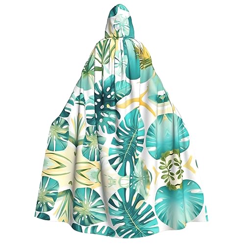 IPPONGET Kapuzenumhang mit tropischem Strandpflanzen-Motiv, Unisex, für Erwachsene, für Halloween, Cosplay, Renaissance-Messen IPPONGET Kapuzenumhang mit tropischem Strandpflanzen-Motiv, Unisex, für Erwachsene, für Halloween, Cosplay, Renaissance-Messen von IPPONGET
