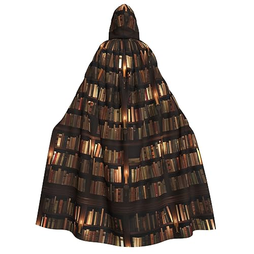 IPPONGET Umhang mit Kapuze für Erwachsene, Bücherregal, Bücherregal, für Cosplay, Maskerade, Bühnenauftritte, Veranstaltungen, Fiesta-Umhang IPPONGET Umhang mit Kapuze für Erwachsene, Bücherregal, Bücherregal, für Cosplay, Maskerade, Bühnenauftritte, Veranstaltungen, Fiesta-Umhang von IPPONGET