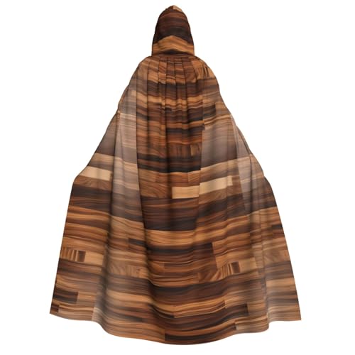 IPPONGET Umhang mit Kapuze für Erwachsene, Holzmaserung, für Cosplay, Maskerade, Bühnenauftritte, Veranstaltungen, Fiesta-Umhang IPPONGET Umhang mit Kapuze für Erwachsene, Holzmaserung, für Cosplay, Maskerade, Bühnenauftritte, Veranstaltungen, Fiesta-Umhang von IPPONGET