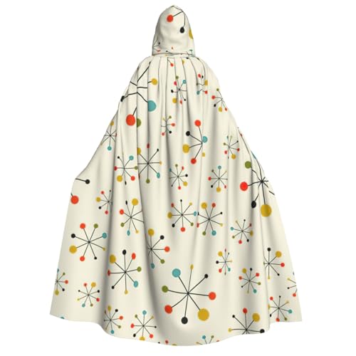 IPPONGET Umhang mit Kapuze für Erwachsene, Retro-Stil, moderner Druck, für Cosplay, Maskerade, Bühnenauftritte, Veranstaltungen, Fiesta-Umhang IPPONGET Umhang mit Kapuze für Erwachsene, Retro-Stil, moderner Druck, für Cosplay, Maskerade, Bühnenauftritte, Veranstaltungen, Fiesta-Umhang von IPPONGET