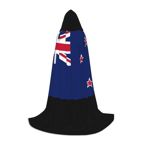 IPPONGET Umhang mit Neuseeland-Flagge, mit Kapuze, Karneval, Mottoparty, Dekoration, Vampir, Rollenspiel, Gothic, Cosplay IPPONGET Umhang mit Neuseeland-Flagge, mit Kapuze, Karneval, Mottoparty, Dekoration, Vampir, Rollenspiel, Gothic, Cosplay von IPPONGET