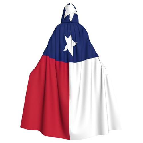 IPPONGET Umhang mit Texas-Flagge, mit Kapuze, für Damen und Herren, für Cosplay und Mottopartys IPPONGET Umhang mit Texas-Flagge, mit Kapuze, für Damen und Herren, für Cosplay und Mottopartys von IPPONGET