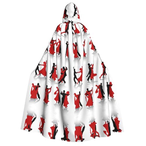 IPPONGET Unisex Kapuzenumhang mit Kapuze, für Erwachsene, für Halloween, Cosplay, Renaissance, Messen, mit Kapuze von IPPONGET