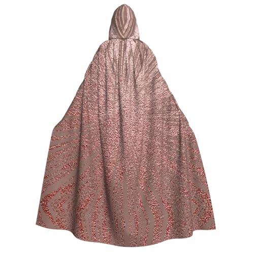 IPPONGET Unisex Kapuzenumhang mit Kapuze für Erwachsene, für Halloween, Cosplay, Renaissance, Messen, Roségold, Rosa IPPONGET Unisex Kapuzenumhang mit Kapuze für Erwachsene, für Halloween, Cosplay, Renaissance, Messen, Roségold, Rosa von IPPONGET