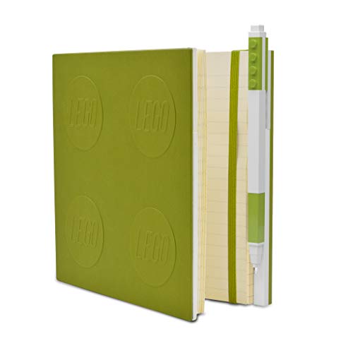 IQ LEGO Stationery Locking Notebook with Gel Pen - Lime von IQ