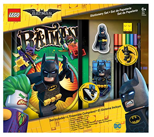Lego 51749 - Schreibwarenset, Batman Movie, 6-teilig von IQ