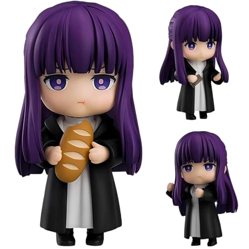 IQITOYS 10 cm Farn-Figur Frieren: Beyond Journey's End Anime-Figur, bewegliche und austauschbare Gesichter, Modellstatue, Desktop-Dekoration, PVC-Material, Geschenk für Fans IQITOYS 10 cm Farn-Figur Frieren: Beyond Journey's End Anime-Figur, bewegliche und austauschbare Gesichter, Modellstatue, Desktop-Dekoration, PVC-Material, Geschenk für Fans von IQITOYS