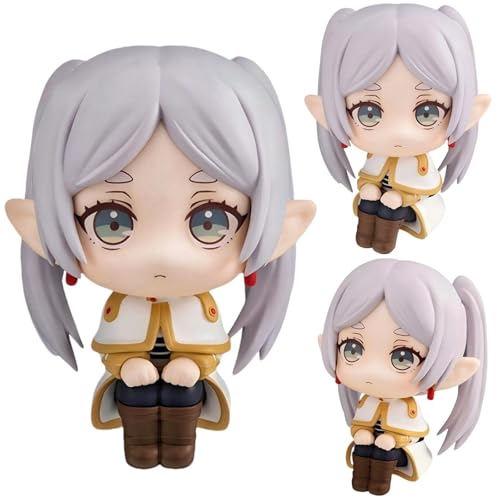 IQITOYS 11 cm großer Kopf Frieren Figur Frieren: Beyond Journey's End Anime Figur Sitzhaltung Modell Statue niedliche Dekoration PVC Material Geschenke für Fans IQITOYS 11 cm großer Kopf Frieren Figur Frieren: Beyond Journey's End Anime Figur Sitzhaltung Modell Statue niedliche Dekoration PVC Material Geschenke für Fans von IQITOYS