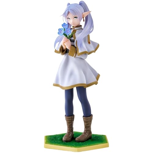 IQITOYS 18 cm Frieren: Beyond Journey's End Anime-Figur, Frieren, handgebunden, Blumenstrauß, Modell, Statue, Desktop-Dekoration, PVC-Material, Geschenke für Fans IQITOYS 18 cm Frieren: Beyond Journey's End Anime-Figur, Frieren, handgebunden, Blumenstrauß, Modell, Statue, Desktop-Dekoration, PVC-Material, Geschenke für Fans von IQITOYS