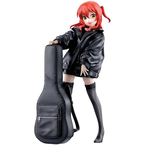 IQITOYS 20 cm große Gotō Hitori/Kita Ikuyo Figur Bocchi der Rock Anime Figur hält eine Gitarre Modell Statue Desktop Dekoration PVC Material Geschenk für Fans (Kita Ikuyo) von IQITOYS