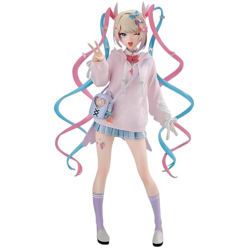 IQITOYS 22 cm große Engel-Figur, bedürftiger Streamer-Überladung, Anime-Figur, Uniform, niedliches Modell, Statue, Desktop-Dekoration, PVC-Material, Geschenk für Fans IQITOYS 22 cm große Engel-Figur, bedürftiger Streamer-Überladung, Anime-Figur, Uniform, niedliches Modell, Statue, Desktop-Dekoration, PVC-Material, Geschenk für Fans von IQITOYS