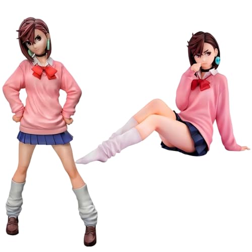 IQITOYS Ayase Momo Figur Dan Da Dan Anime Figur, niedliches Uniformmodell, Statue, Desktop-Dekoration, PVC-Material, Geschenk für Fans und Freunde (2 Stück) von IQITOYS