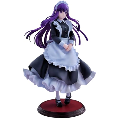IQITOYS Frieren/Farn-Figur "Frieren: Beyond Journey's End", Anime-Figur, Dienstmädchen-Kostüm, Modell, Statue, Desktop-Dekoration, PVC-Material, Geschenk für Fans und Freunde (Farn), 21 cm von IQITOYS