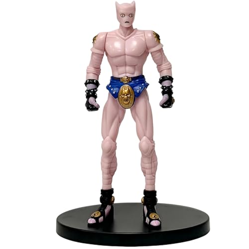 IQITOYS Kujo Jotaro/Jonathan Joestar Figur Kira Yoshikage/Killer Queen Anime Figur, cooles Modell, Statue, Desktop-Dekoration, PVC-Material, Geschenk für Fans (Killer Queen) von IQITOYS