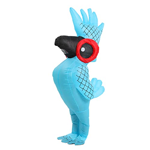 IRETG Papagei Aufblasbares Kostüm für Erwachsene Overall Lustige Vogel Anzug Fancy Kleid für Halloween Weihnachten Cosplay Party… von IRETG