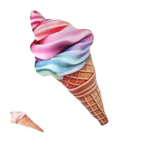 Eiscreme PlüSchtier, Eiscremeform PlüSsiges Kissen,Kann als Kissen, Kissenhalter Oder RüCkenkissen Verwendet Werden,üBerraschungsgeschenk Eiscreme PlüSchtier, Eiscremeform PlüSsiges Kissen,Kann als Kissen, Kissenhalter Oder RüCkenkissen Verwendet Werden,üBerraschungsgeschenk von IRILXGAY