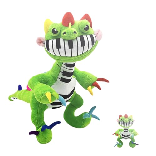 IRILXGAY New Nightmare Critters Plush, LäChelndes Tier PlüSchtier, Kinderzimmerdekoration, Klavierdrache PlüSchtier, Offener Mund LöWe, Einzigartiges Geschenk FüR Kinder IRILXGAY New Nightmare Critters Plush, LäChelndes Tier PlüSchtier, Kinderzimmerdekoration, Klavierdrache PlüSchtier, Offener Mund LöWe, Einzigartiges Geschenk FüR Kinder von IRILXGAY