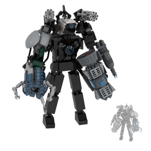IRILXGAY Titan Clockman, Steinspielzeug, Gelenkflexibilität, Geringe Montageschwierigkeit, Kindersicheres Spielzeug, Eltern Kinder Interaktion, Spielzeug Entpacken IRILXGAY Titan Clockman, Steinspielzeug, Gelenkflexibilität, Geringe Montageschwierigkeit, Kindersicheres Spielzeug, Eltern Kinder Interaktion, Spielzeug Entpacken von IRILXGAY