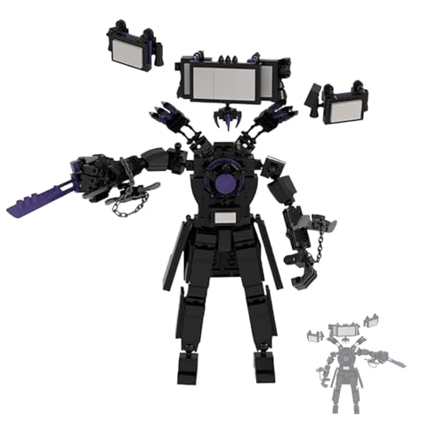 IRILXGAY Titan Clockman, Steinspielzeug, Gelenkflexibilität, Geringe Montageschwierigkeit, Kindersicheres Spielzeug, Eltern Kinder Interaktion, Spielzeug Entpacken IRILXGAY Titan Clockman, Steinspielzeug, Gelenkflexibilität, Geringe Montageschwierigkeit, Kindersicheres Spielzeug, Eltern Kinder Interaktion, Spielzeug Entpacken von IRILXGAY