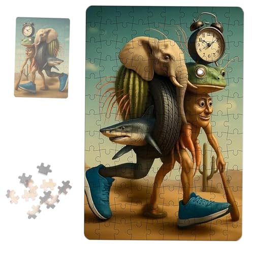 Tung Tung Tung Tung Sahur, Abstrakte Komische Papier-Puzzle, HolzschläGer, Haie Usw, FamilienspielnäChte, Kinderpuzzle-Spielzeug, TäGliche Geschenke Tung Tung Tung Tung Sahur, Abstrakte Komische Papier-Puzzle, HolzschläGer, Haie Usw, FamilienspielnäChte, Kinderpuzzle-Spielzeug, TäGliche Geschenke von IRILXGAY
