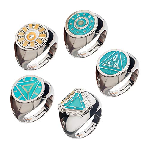 Salesone Ring Marvel Iron Man ARC Reactors Ring-Box-Set - Offizieller Marvel Fanartikel Salesone Ring Marvel Iron Man ARC Reactors Ring-Box-Set - Offizieller Marvel Fanartikel von IRON MAN