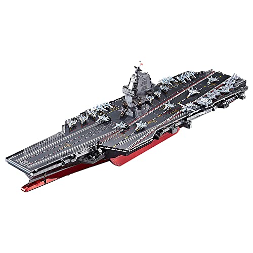 IRON STAR 3D-Metall-Puzzle Fujian Aircraft Carrier C62209 DIY 3D Laser Cut Assemble Puzzle Spielzeug von IRON STAR