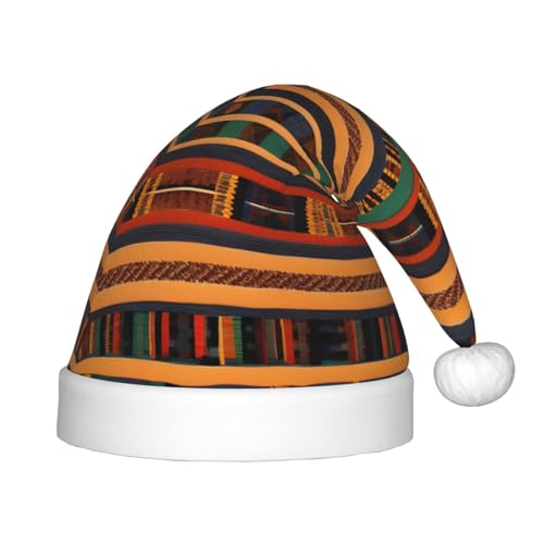 IRSHI Afrikanische Webmütze für Kinder, Weihnachtsmannmütze, Uni, Weihnachtsdruck für Kinder, perfekte Weihnachtsfeiertage für die Weihnachtszeit IRSHI Afrikanische Webmütze für Kinder, Weihnachtsmannmütze, Uni, Weihnachtsdruck für Kinder, perfekte Weihnachtsfeiertage für die Weihnachtszeit von IRSHI