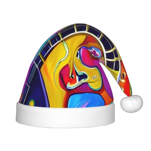 IRSHI Bunte Akustik- und Gitarren-Weihnachtsmütze für Kinder, lustige und festliche Partykleidung für Weihnachten, Neujahr und festliche Feiertagsfeiern IRSHI Bunte Akustik- und Gitarren-Weihnachtsmütze für Kinder, lustige und festliche Partykleidung für Weihnachten, Neujahr und festliche Feiertagsfeiern von IRSHI