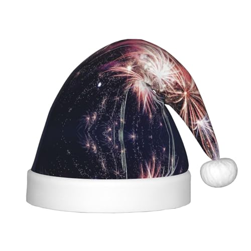 IRSHI Explosion Firework Kinder-Mütze "Merry Christmas", lustige und festliche Partykleidung für Weihnachten, Neujahr und festliche Feiertagsfeiern von IRSHI