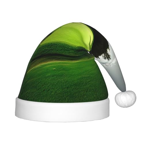 IRSHI Grüner Golfplatz-Weihnachtsmannhut für Kinder, lustige und festliche Partykleidung für Weihnachten, Neujahr und festliche Feiertagsfeiern IRSHI Grüner Golfplatz-Weihnachtsmannhut für Kinder, lustige und festliche Partykleidung für Weihnachten, Neujahr und festliche Feiertagsfeiern von IRSHI