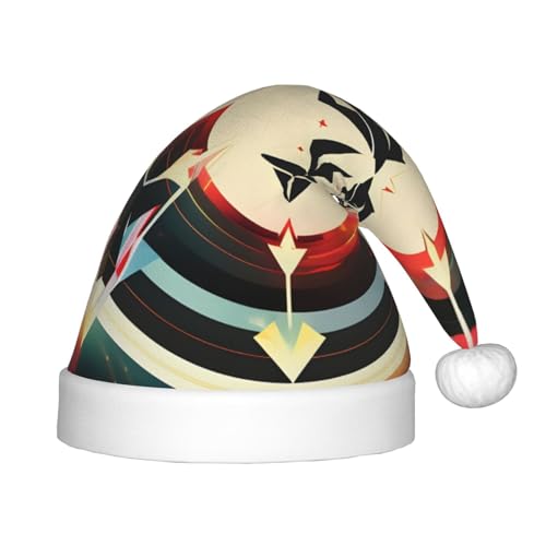 IRSHI Jagdpfeil-Dreiecke, Hirsch-Weihnachtsmannmütze, lustige und festliche Partykleidung für Weihnachten, Neujahr und festliche Feiertagsfeiern von IRSHI