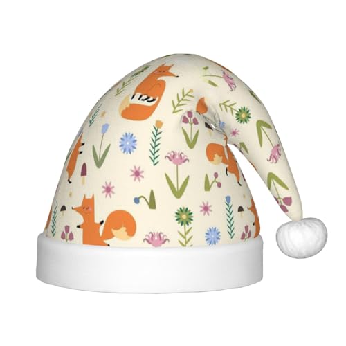 IRSHI Kleine Weihnachtsmütze für Kinder, Weihnachtsmannmütze, Uni, Weihnachtsmotiv für Kinder, perfekte Weihnachtsfeiertage für die Weihnachtszeit IRSHI Kleine Weihnachtsmütze für Kinder, Weihnachtsmannmütze, Uni, Weihnachtsmotiv für Kinder, perfekte Weihnachtsfeiertage für die Weihnachtszeit von IRSHI