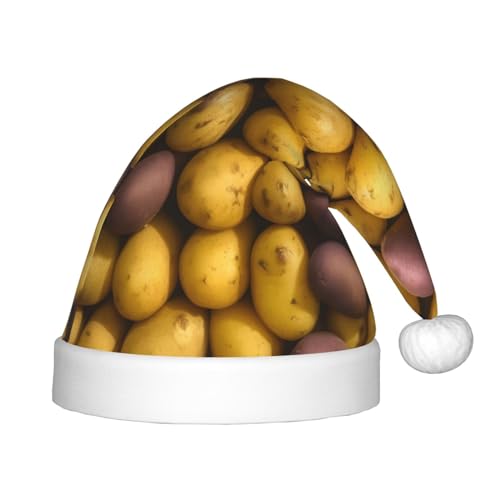 IRSHI Many Potatoes Weihnachtsmütze für Kinder, lustige und festliche Partykleidung für Weihnachten, Neujahr und festliche Feiertagsfeiern von IRSHI