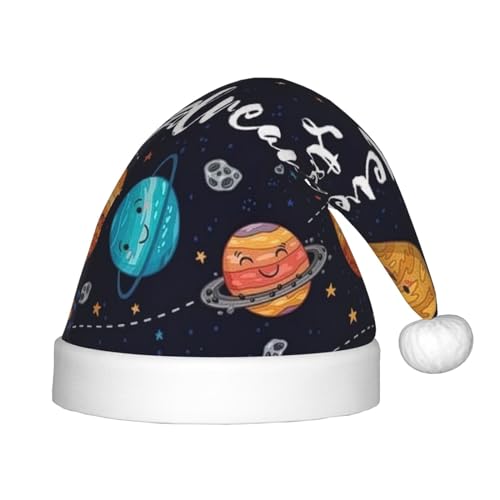IRSHI Niedlicher Planeten-Weihnachtsmannhut für Kinder, lustige und festliche Partykleidung für Weihnachten, Neujahr und festliche Feiertagsfeiern IRSHI Niedlicher Planeten-Weihnachtsmannhut für Kinder, lustige und festliche Partykleidung für Weihnachten, Neujahr und festliche Feiertagsfeiern von IRSHI