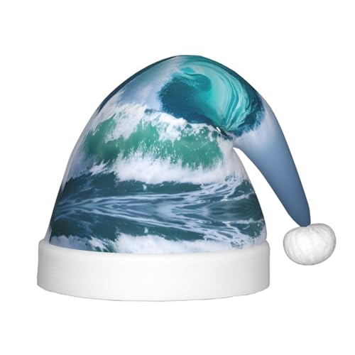 IRSHI Ocean Wave Weihnachtsmütze für Kinder, lustige und festliche Partykleidung für Weihnachten, Neujahr und festliche Feiertagsfeiern IRSHI Ocean Wave Weihnachtsmütze für Kinder, lustige und festliche Partykleidung für Weihnachten, Neujahr und festliche Feiertagsfeiern von IRSHI