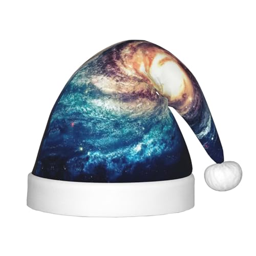 IRSHI Universe Milchstraße Galaxie Kinder Weihnachtsmannmütze, Uni, Weihnachtsdruck Kappe für Kinder – perfekte Weihnachtsfeiertage für die Weihnachtszeit IRSHI Universe Milchstraße Galaxie Kinder Weihnachtsmannmütze, Uni, Weihnachtsdruck Kappe für Kinder – perfekte Weihnachtsfeiertage für die Weihnachtszeit von IRSHI