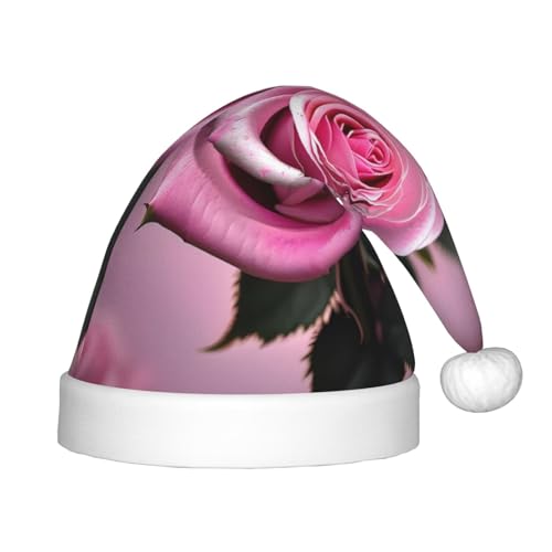 IRSHI Weihnachtsmütze aus Samt – bezaubernder Winterschnee, Weihnachtsparty-Kappe und festlicher Neujahrsparty-Hut für Kinder, Rosa und Rose IRSHI Weihnachtsmütze aus Samt – bezaubernder Winterschnee, Weihnachtsparty-Kappe und festlicher Neujahrsparty-Hut für Kinder, Rosa und Rose von IRSHI