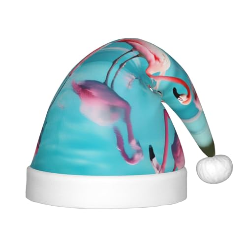 IRSHI Weihnachtsmütze für Kinder, Flamingo und Schwimmbad, lustige und festliche Partykleidung für Weihnachten, Neujahr und festliche Feiertagsfeiern IRSHI Weihnachtsmütze für Kinder, Flamingo und Schwimmbad, lustige und festliche Partykleidung für Weihnachten, Neujahr und festliche Feiertagsfeiern von IRSHI