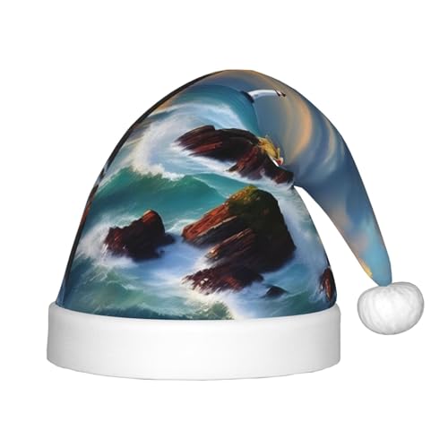 IRSHI Weihnachtsmütze mit Leuchtturm-Diamantmalerei, für Kinder, lustige und festliche Partykleidung für Weihnachten, Neujahr und festliche Feiertagsfeiern IRSHI Weihnachtsmütze mit Leuchtturm-Diamantmalerei, für Kinder, lustige und festliche Partykleidung für Weihnachten, Neujahr und festliche Feiertagsfeiern von IRSHI